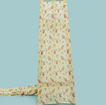 Floral Hydra Chinon Print Fabric