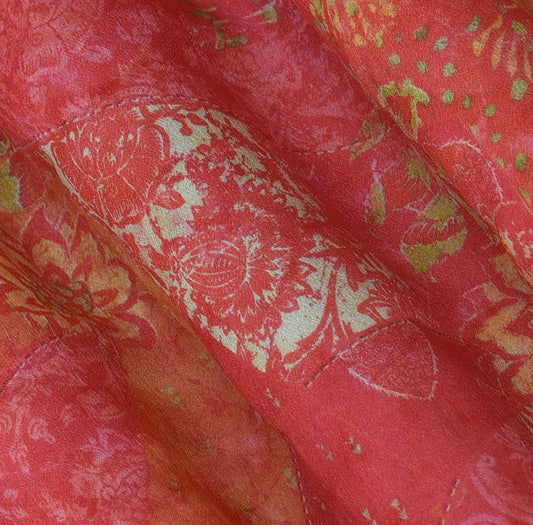 Multicolor Hydra Chinon Print Fabric