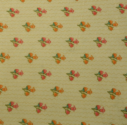 Floral Hydra Chinon Print Fabric