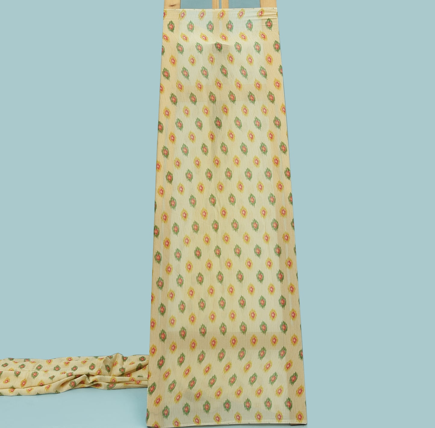 Floral Hydra Chinon Print Fabric