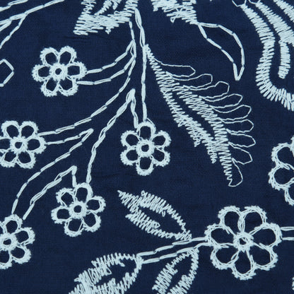 Chanderi Embroidery Fabric