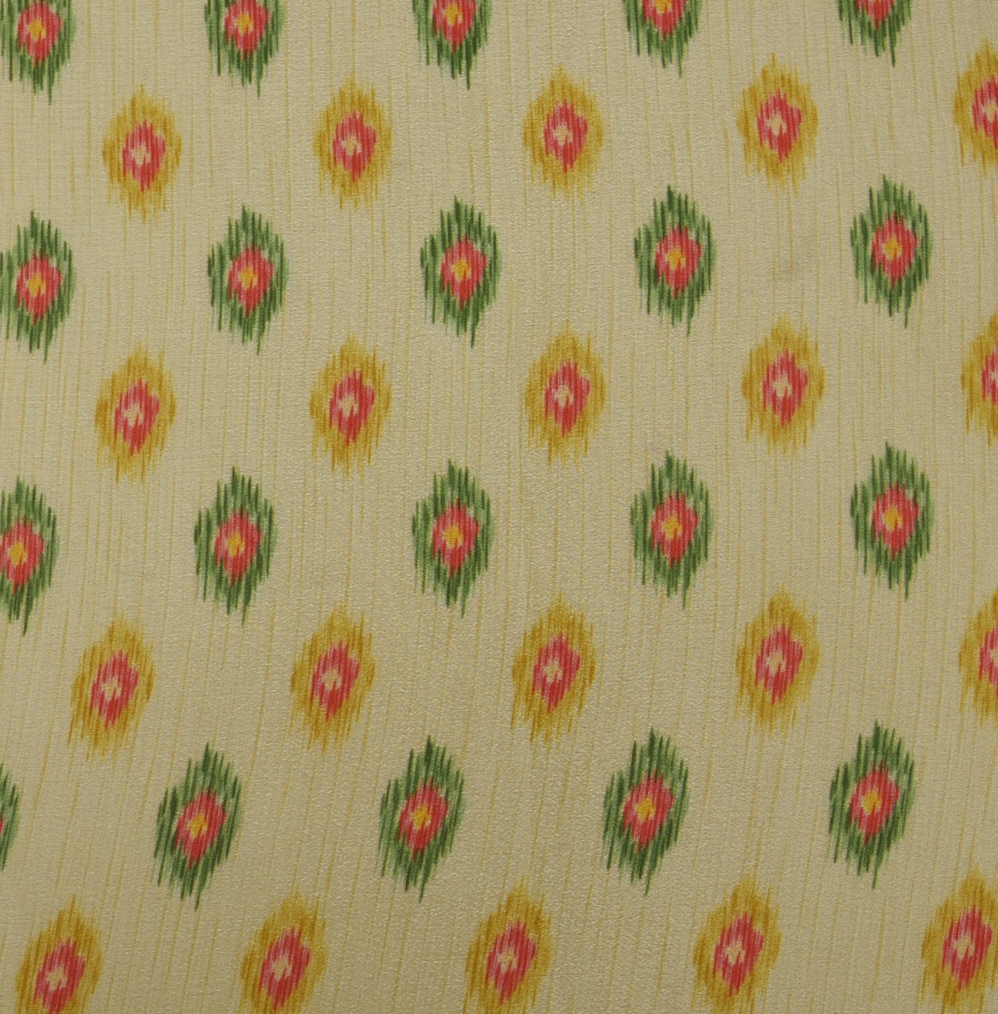 Floral Hydra Chinon Print Fabric