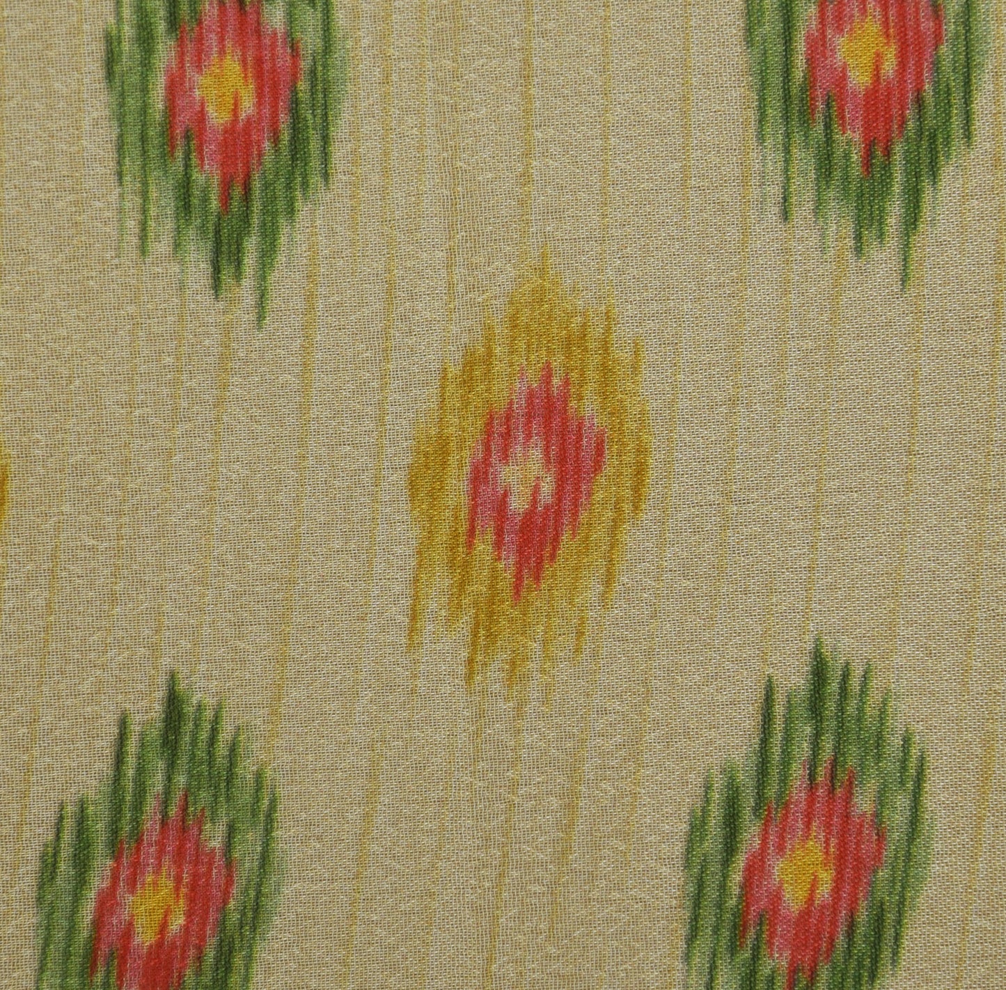 Floral Hydra Chinon Print Fabric