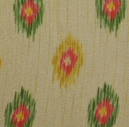 Floral Hydra Chinon Print Fabric