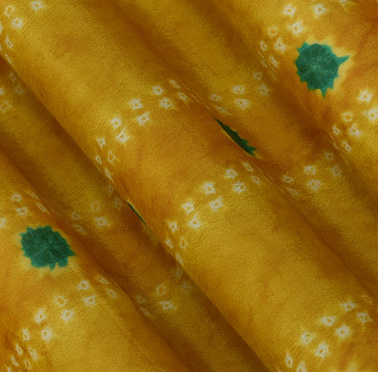 Colored Hydra Chinon Print Fabric