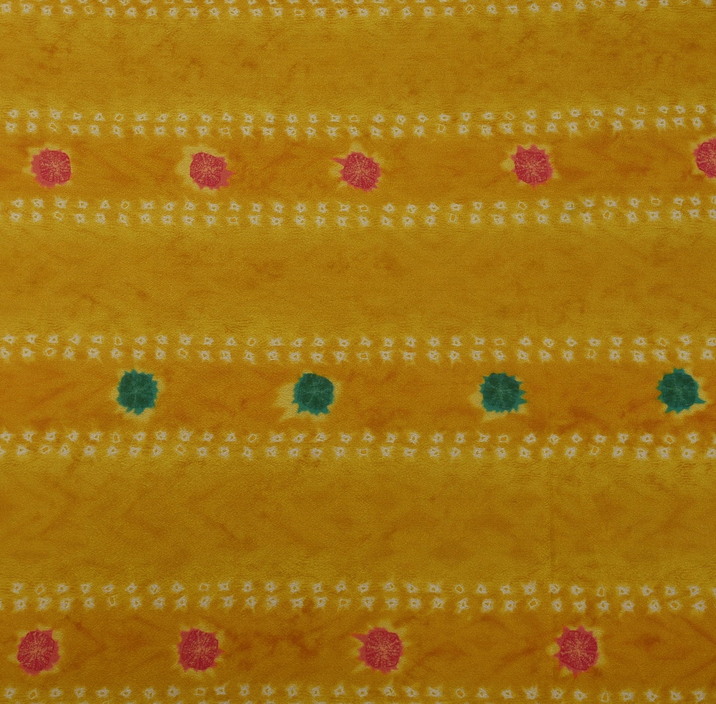 Colored Hydra Chinon Print Fabric