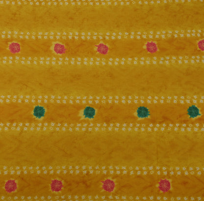 Colored Hydra Chinon Print Fabric