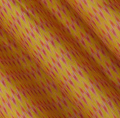 Colored Hydra Chinon Print Fabric