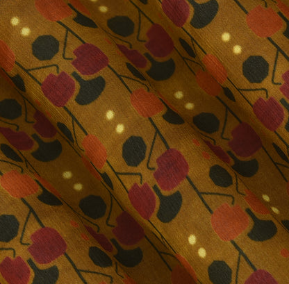 Multicolor Hydra Chinon Print Fabric