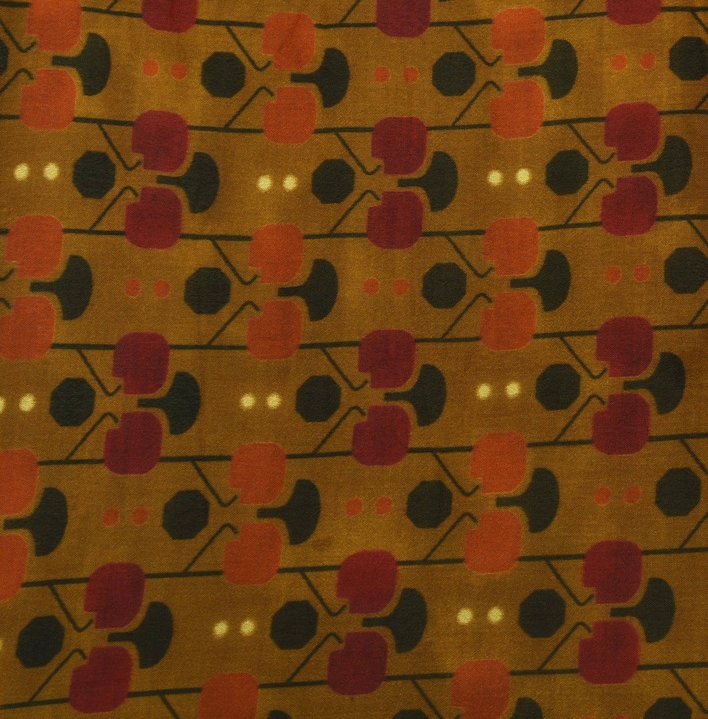 Multicolor Hydra Chinon Print Fabric