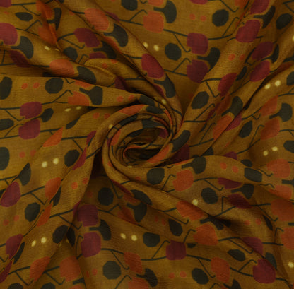 Multicolor Hydra Chinon Print Fabric