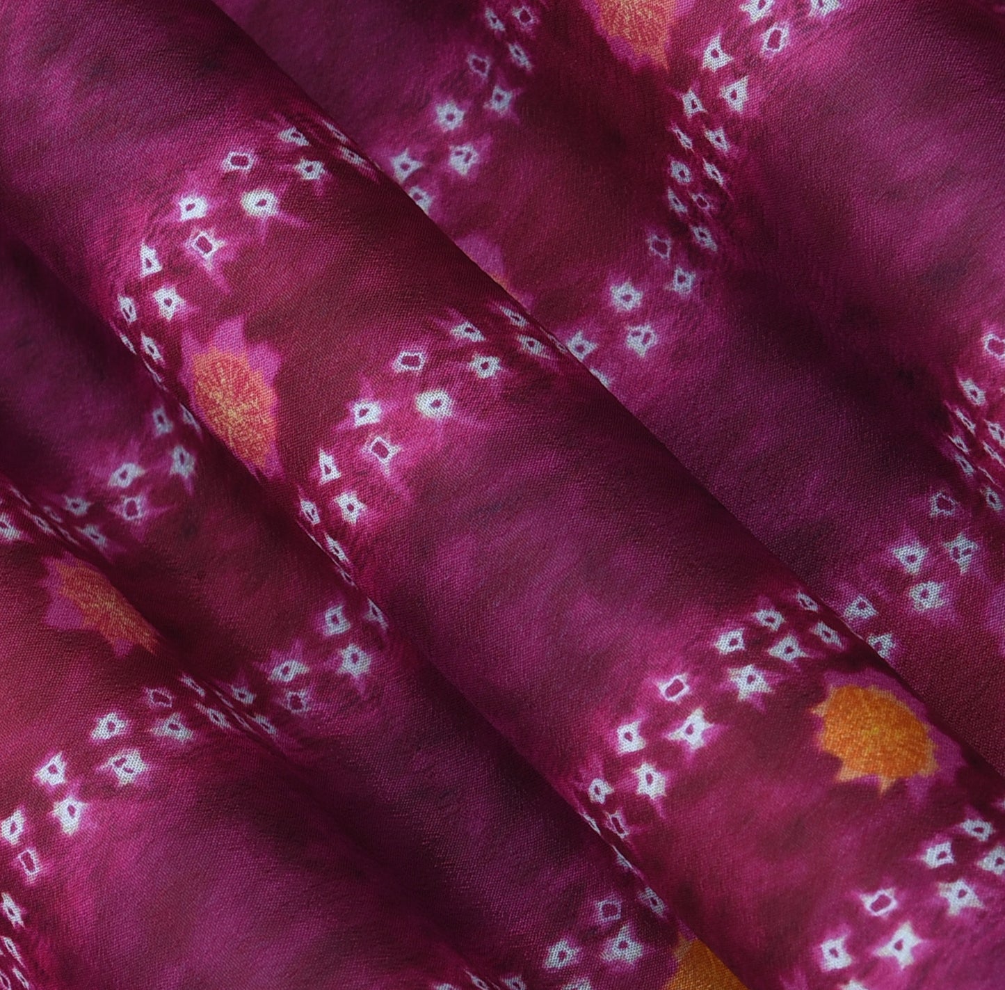 Multicolor Hydra Chinon Print Fabric