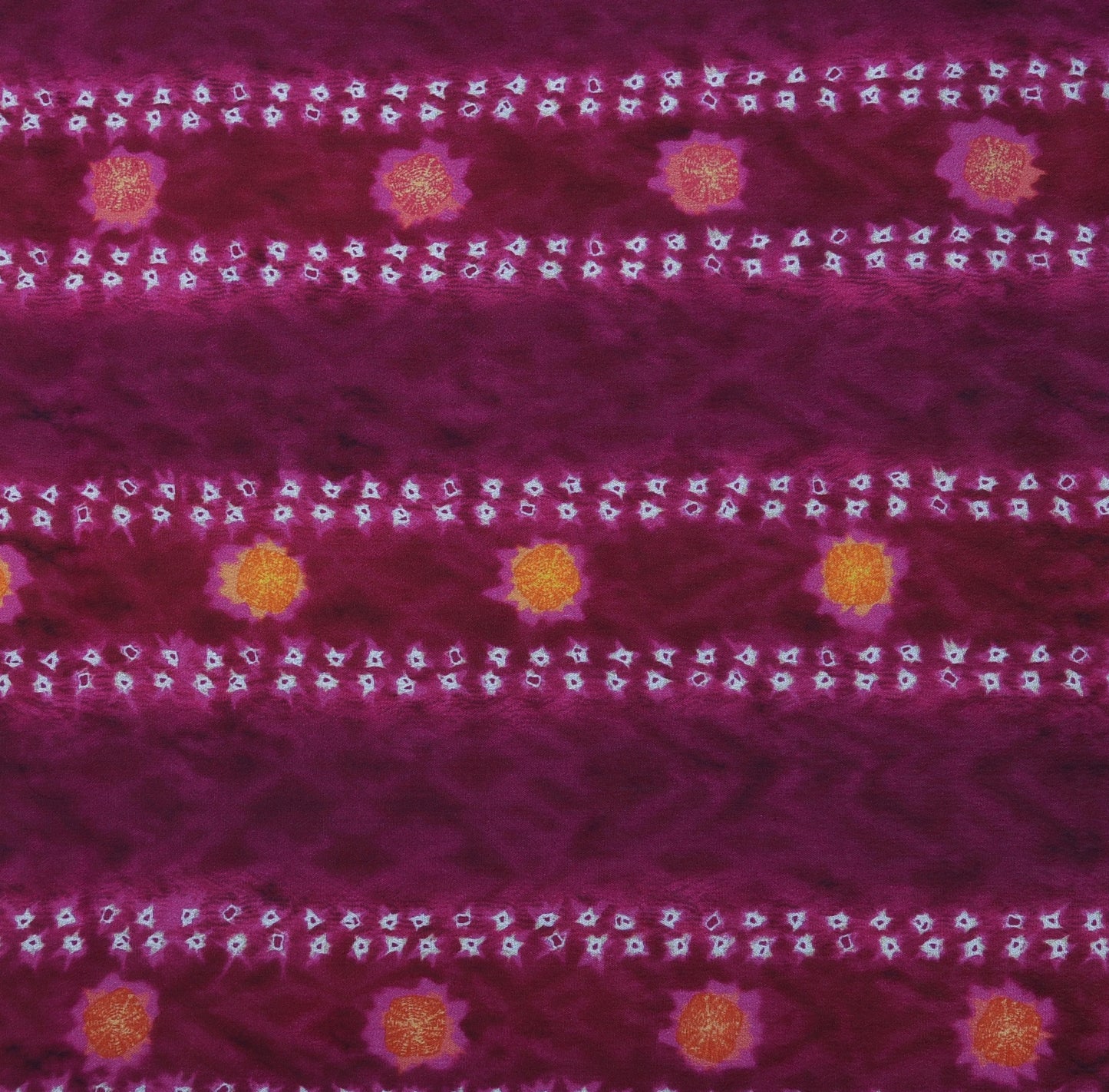 Multicolor Hydra Chinon Print Fabric