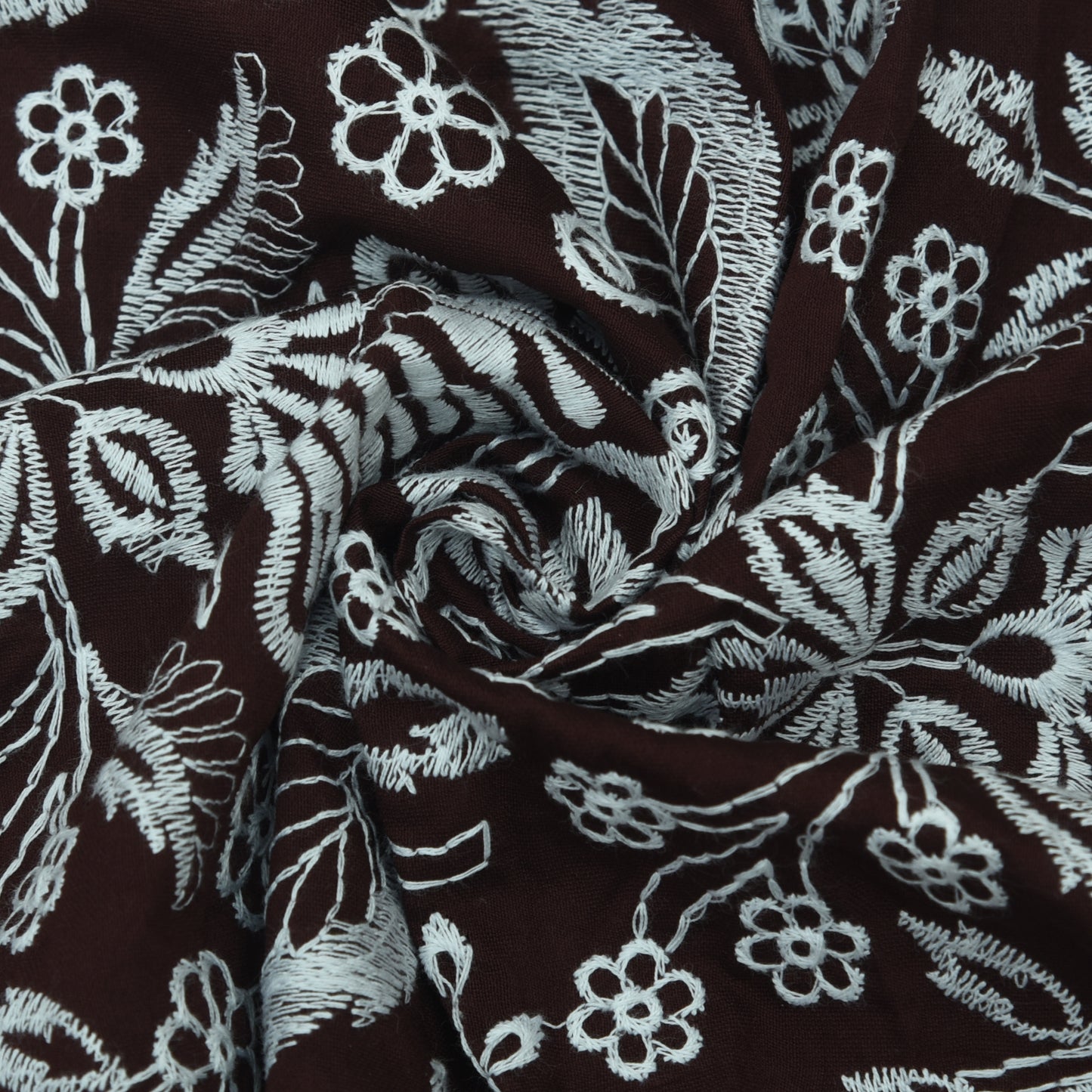 Chanderi Embroidery Fabric