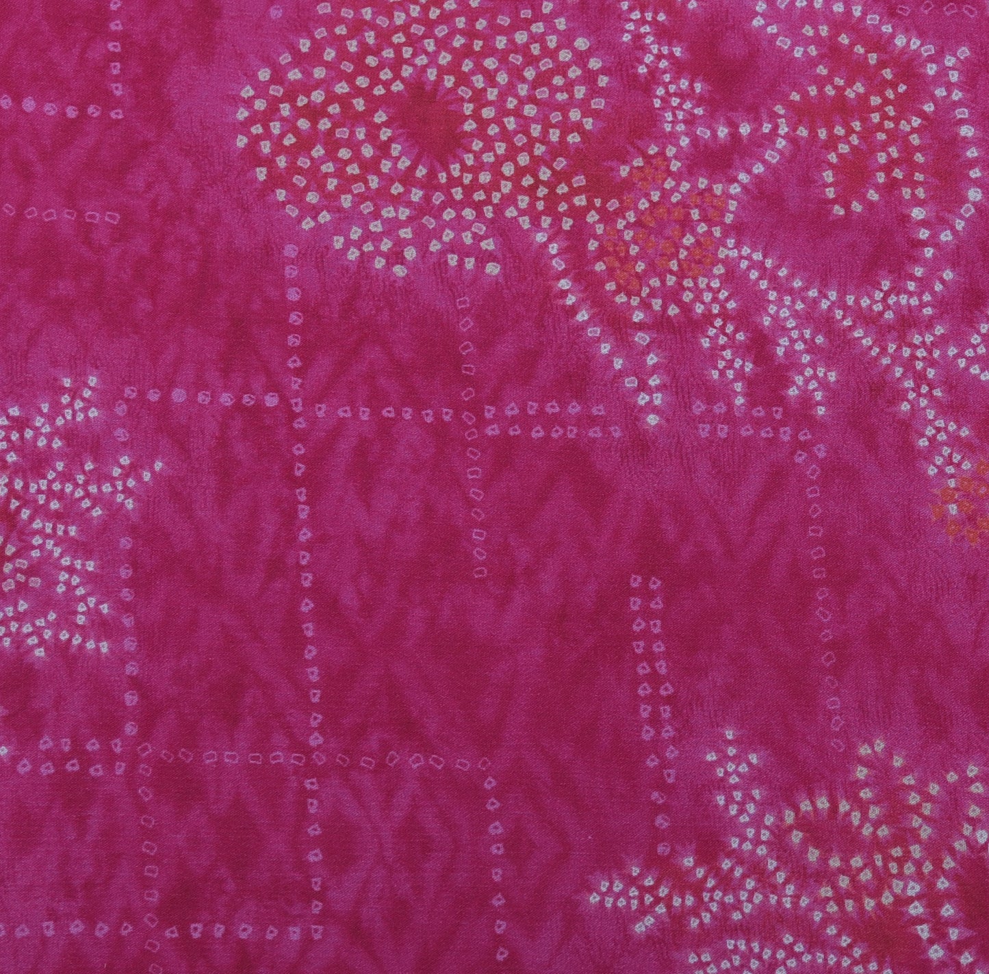 Multicolor Hydra Chinon Print Fabric