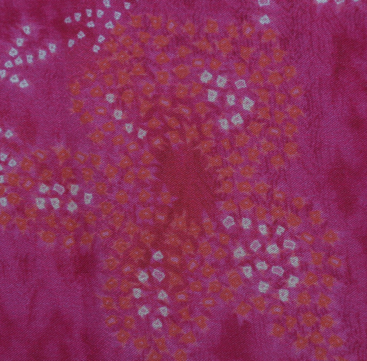 Multicolor Hydra Chinon Print Fabric
