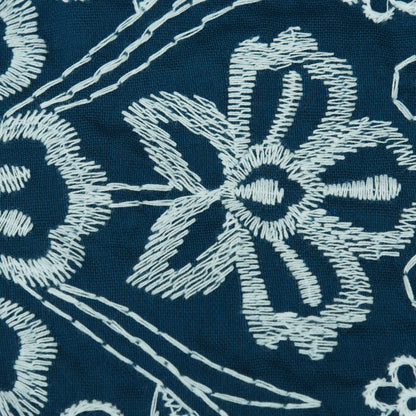 Chanderi Embroidery Fabric