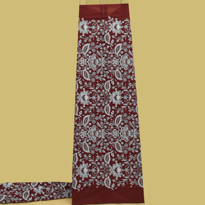 Chanderi Embroidery Fabric