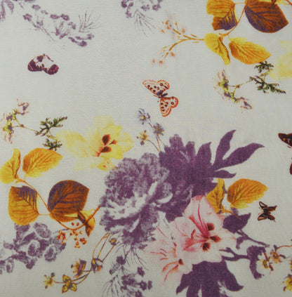 Multicolor Hydra Chinon Print Fabric