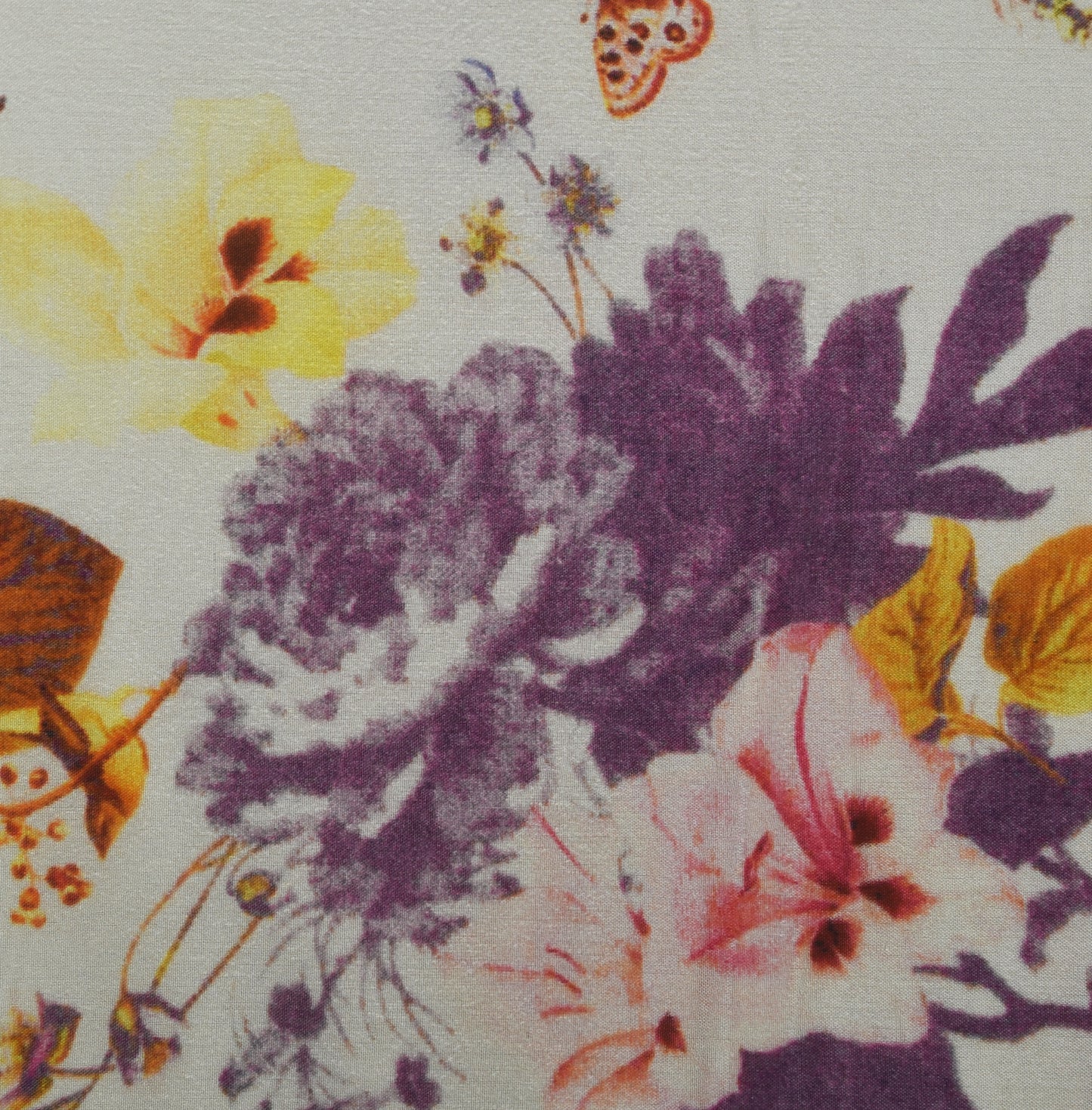 Multicolor Hydra Chinon Print Fabric