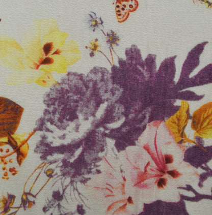 Multicolor Hydra Chinon Print Fabric