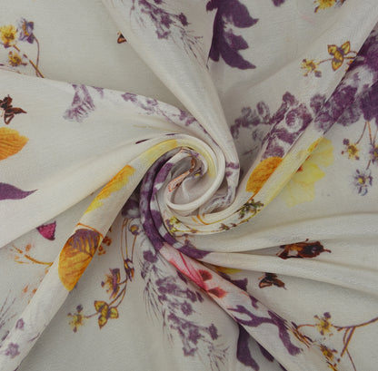 Multicolor Hydra Chinon Print Fabric