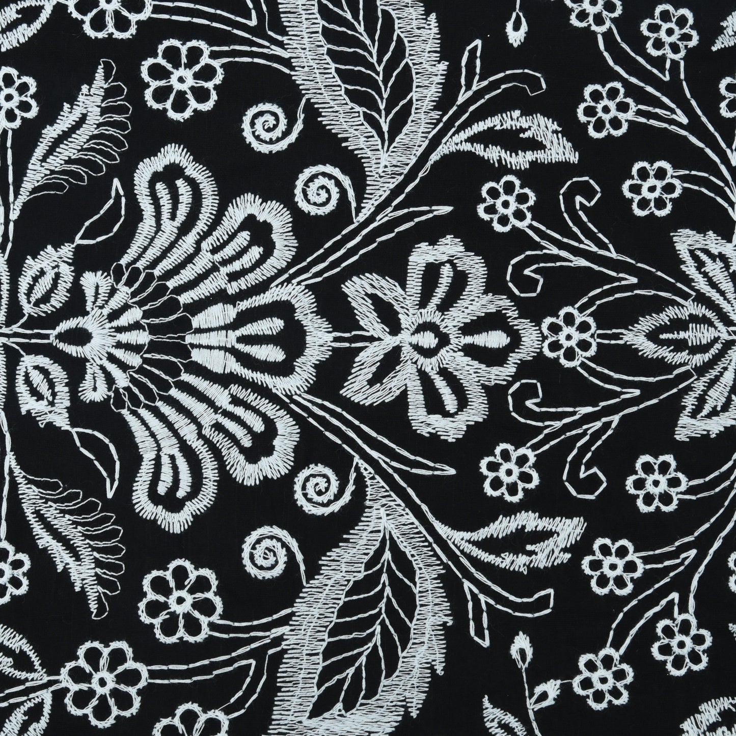 Chanderi Embroidery Fabric