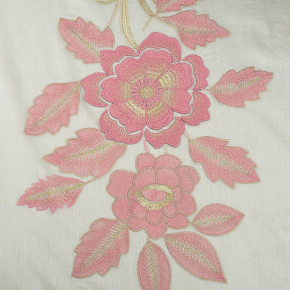 Chanderi Embroidery Fabric