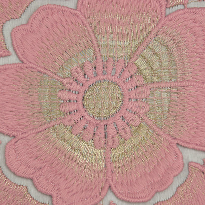 Chanderi Embroidery Fabric