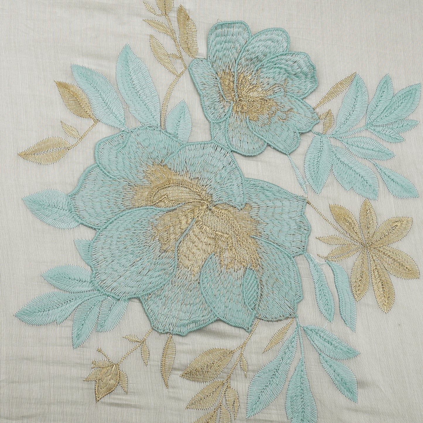 Chanderi Embroidery Fabric