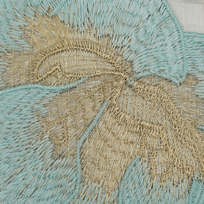 Chanderi Embroidery Fabric