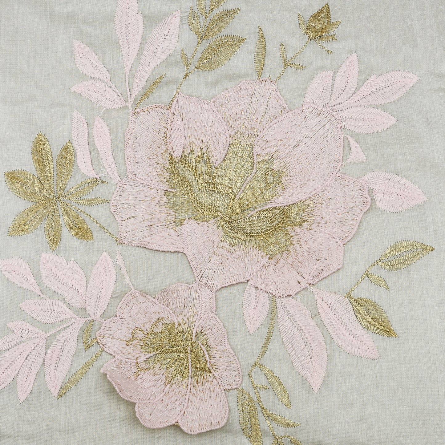 Chanderi Embroidery Fabric