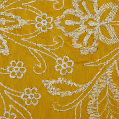 Chanderi Embroidery Fabric