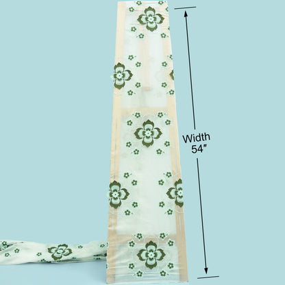 Chanderi Embroidery Fabric