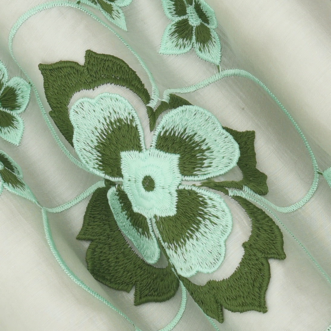 Chanderi Embroidery Fabric