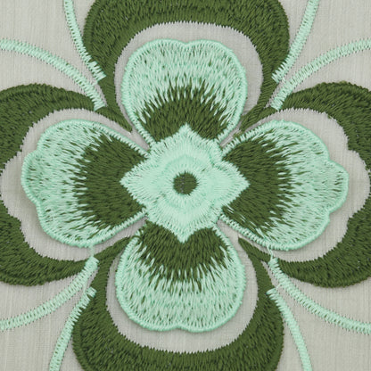 Chanderi Embroidery Fabric