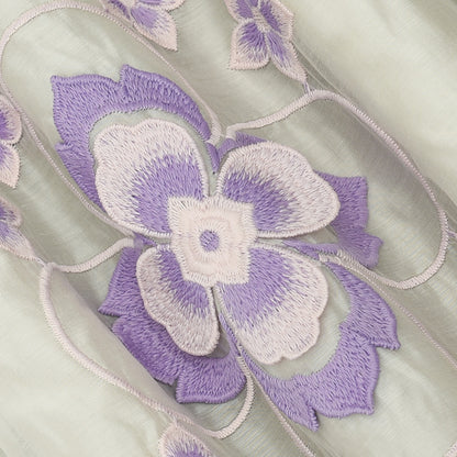 Chanderi Embroidery Fabric