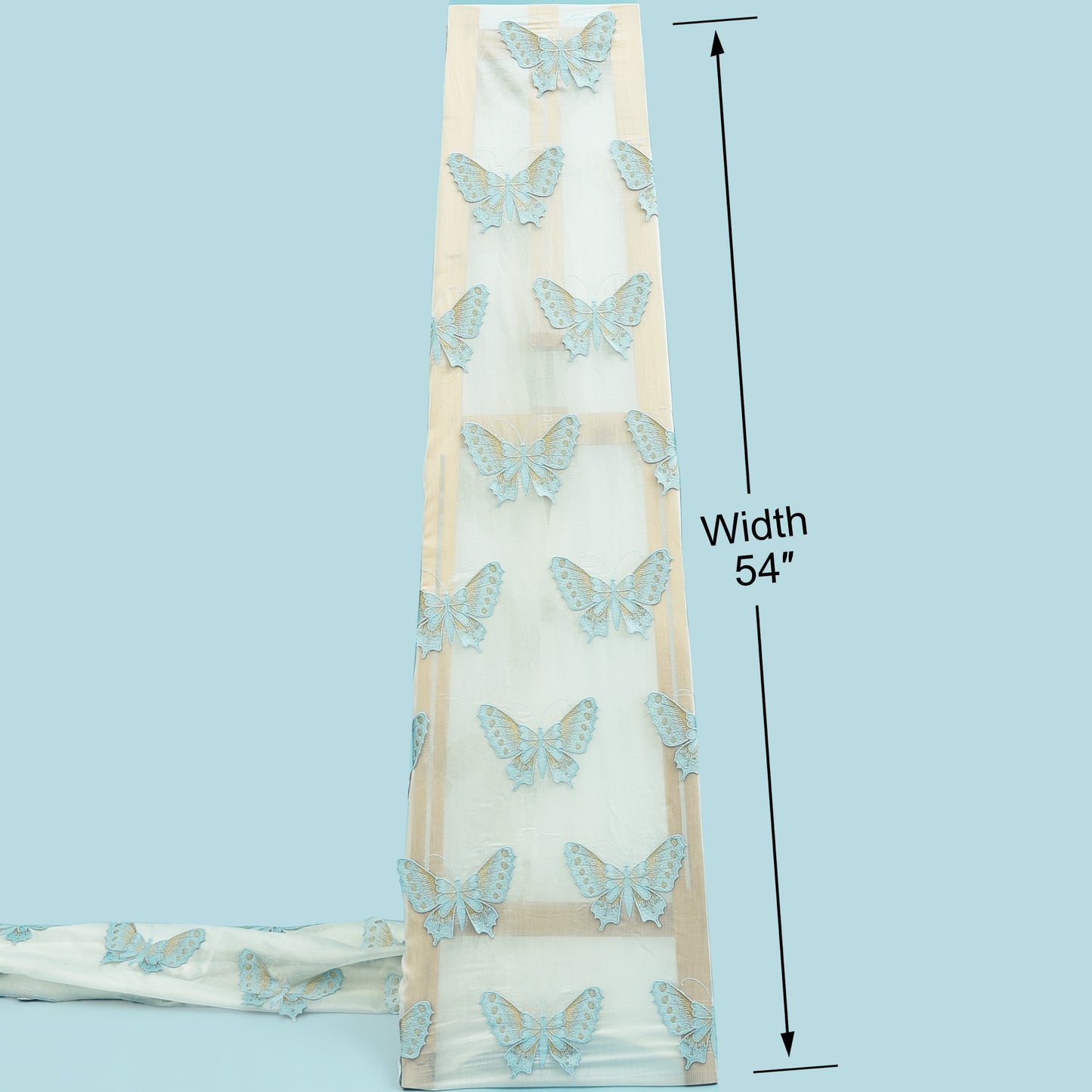 Chanderi Embroidery Fabric