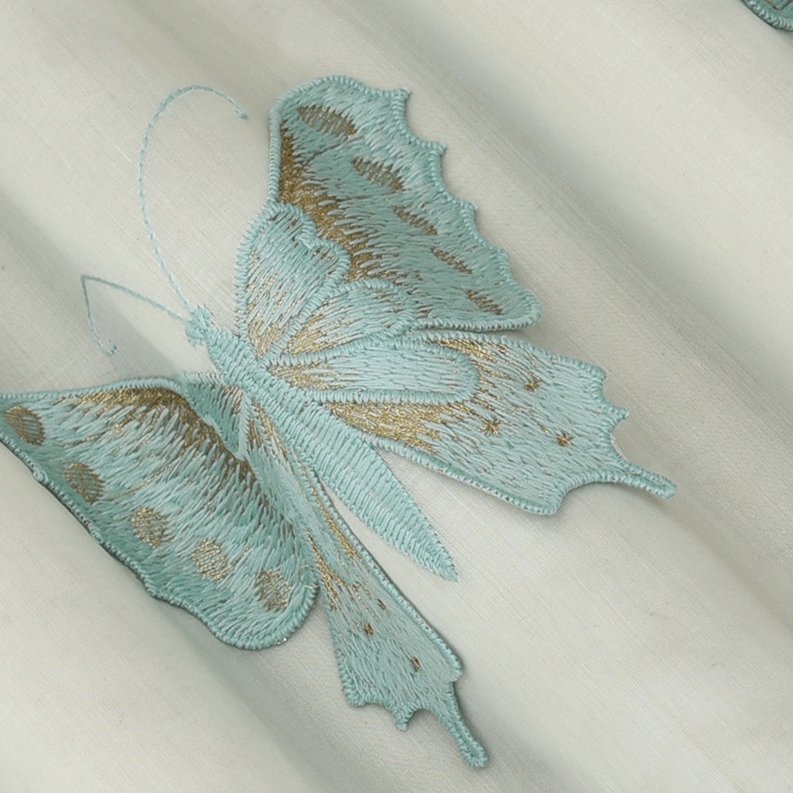 Chanderi Embroidery Fabric