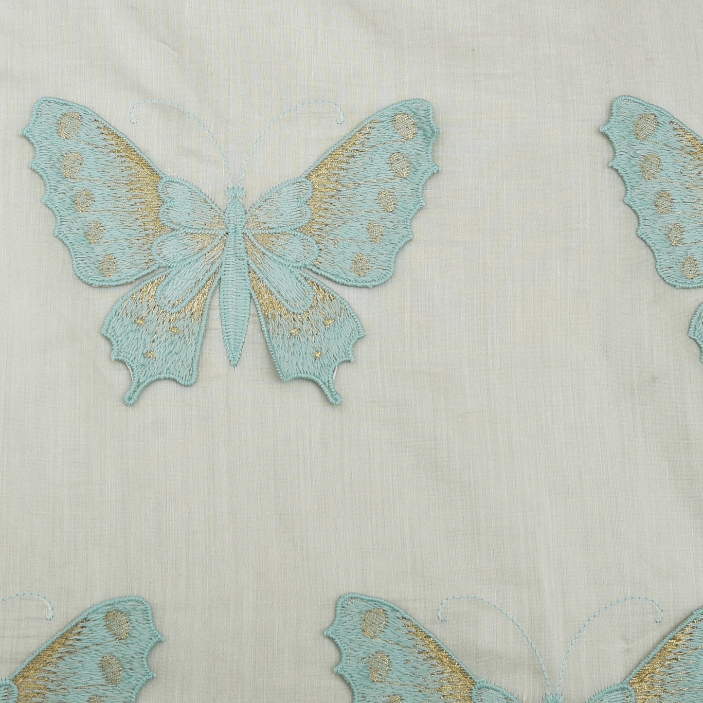 Chanderi Embroidery Fabric