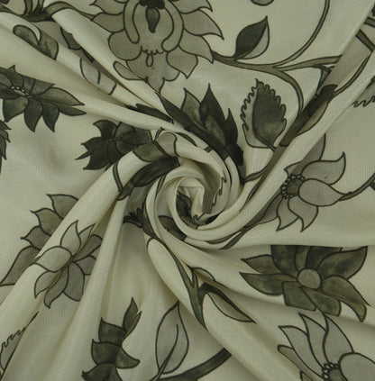 Floral Hydra Crepe Print Fabric