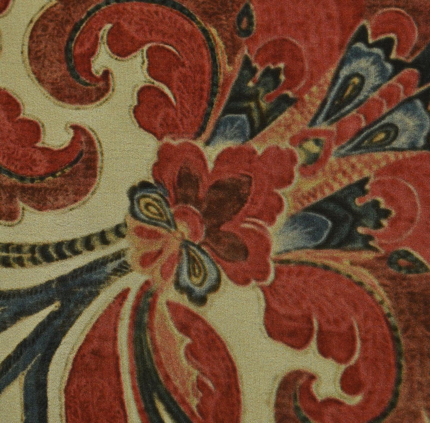 Floral Hydra Crepe Print Fabric