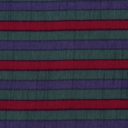 Multicolor Slub Chanderi Print Fabric