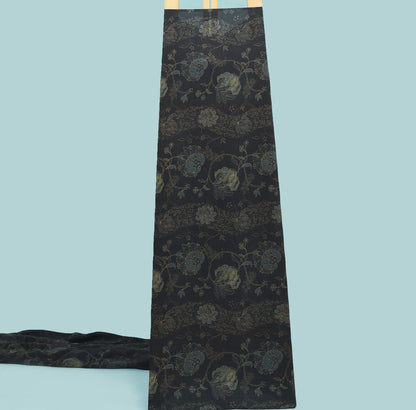 Multicolor Floral Crepe Print Fabric