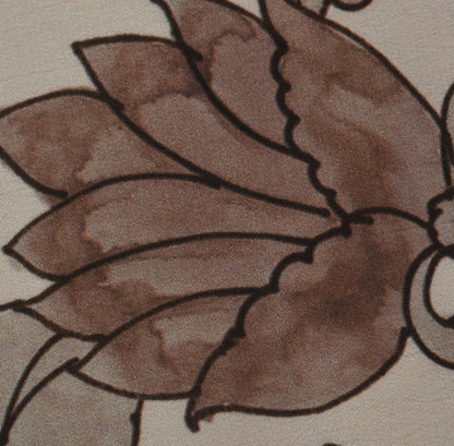 Floral Hydra Crepe Print Fabric