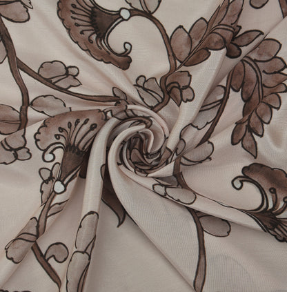 Floral Hydra Crepe Print Fabric