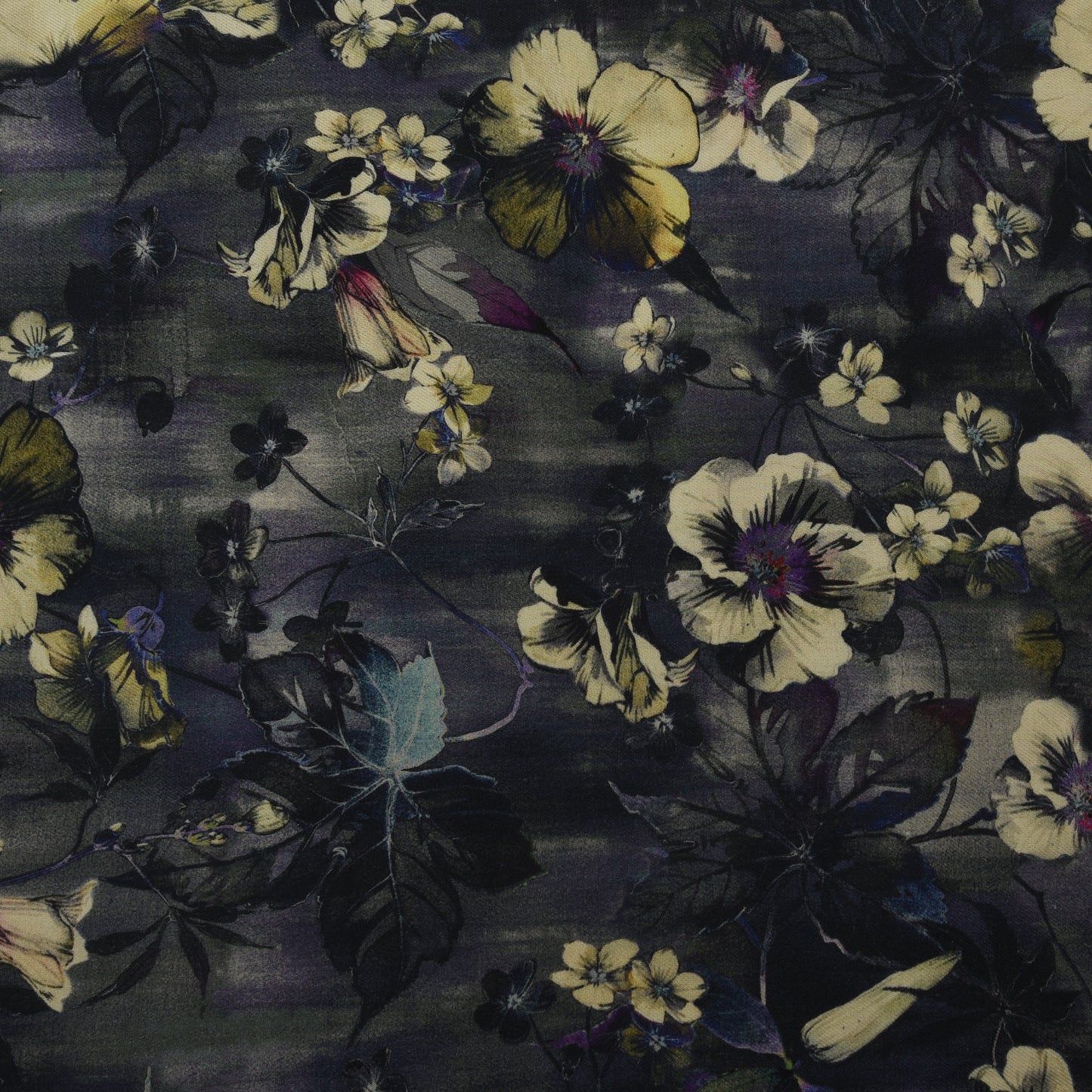 Multicolor Pashmina Print Fabric