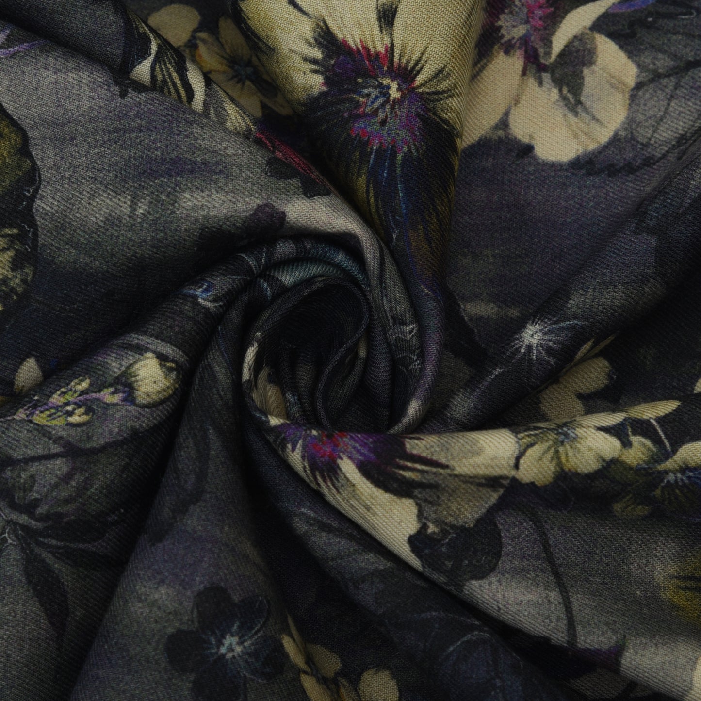 Multicolor Pashmina Print Fabric