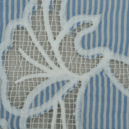 Crepe Embroidery Fabric