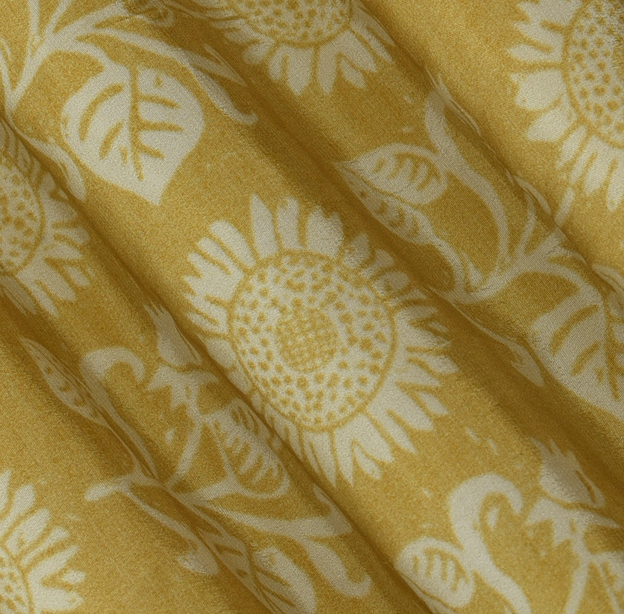 Multicolor Hydra Crepe Print Fabric
